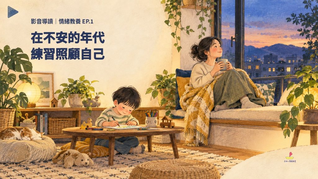 在不安的年代，談真正的自我照顧｜情緒教養 EP.1